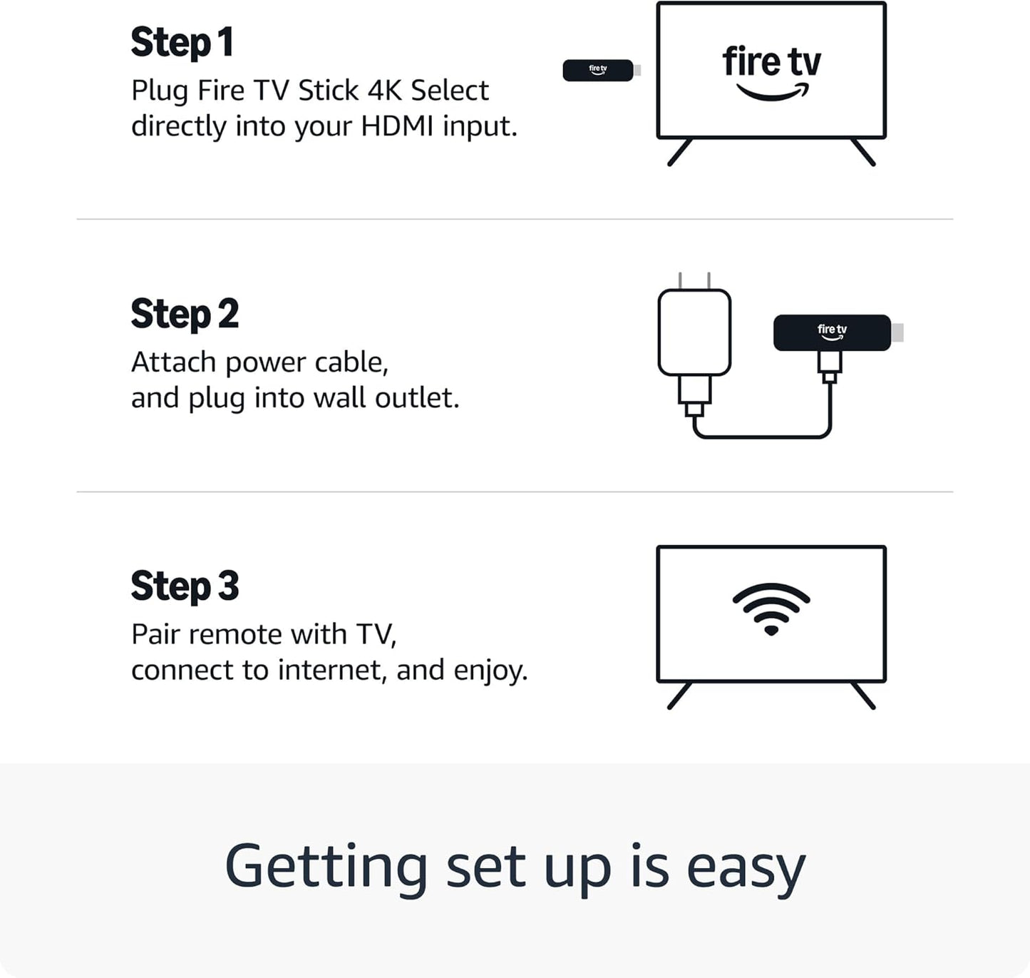Amazon Fire TV Stick 4K Select bundle with 2-Year Protection Plan